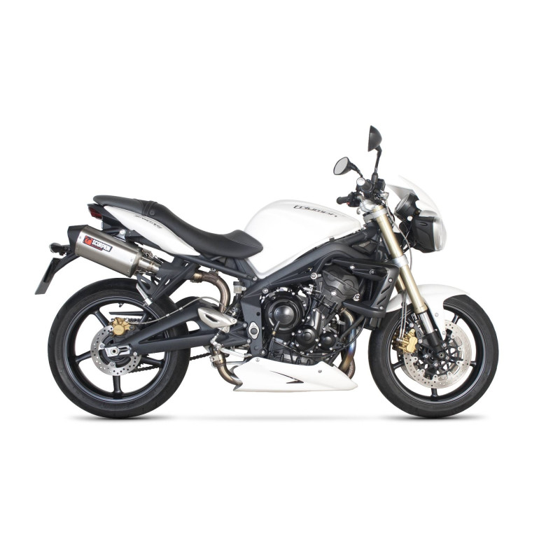 Serket "Parallel" Muffler, Pair. Scorpion Triumph Street Triple 675 2007 - 2012
