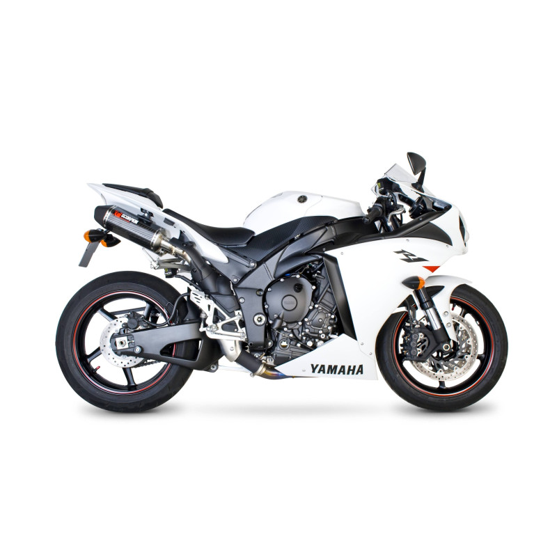 Silenziatore Serket "Parallel", la coppia. Scorpion Yamaha YZF-R1 2009 - 2014