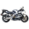 Silenziatore Factory oval Scorpion Honda CBR600 Fi F4i 2001 - 2008