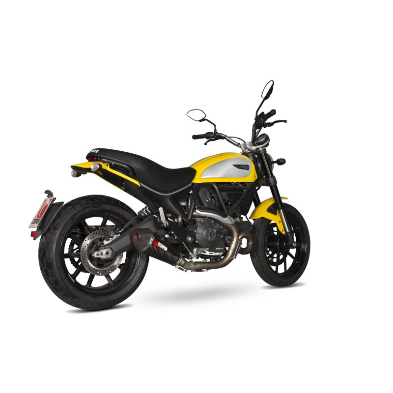 Schalldämpfer Serket Taper Scorpion Ducati Scrambler 800 2015 - 2022
