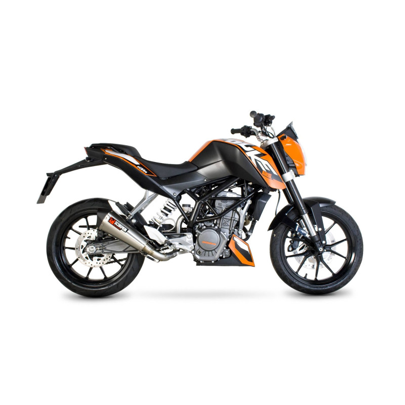 Schalldämpfer Serket Taper Scorpion KTM 125 Duke / 200 Duke 2011 - 2016