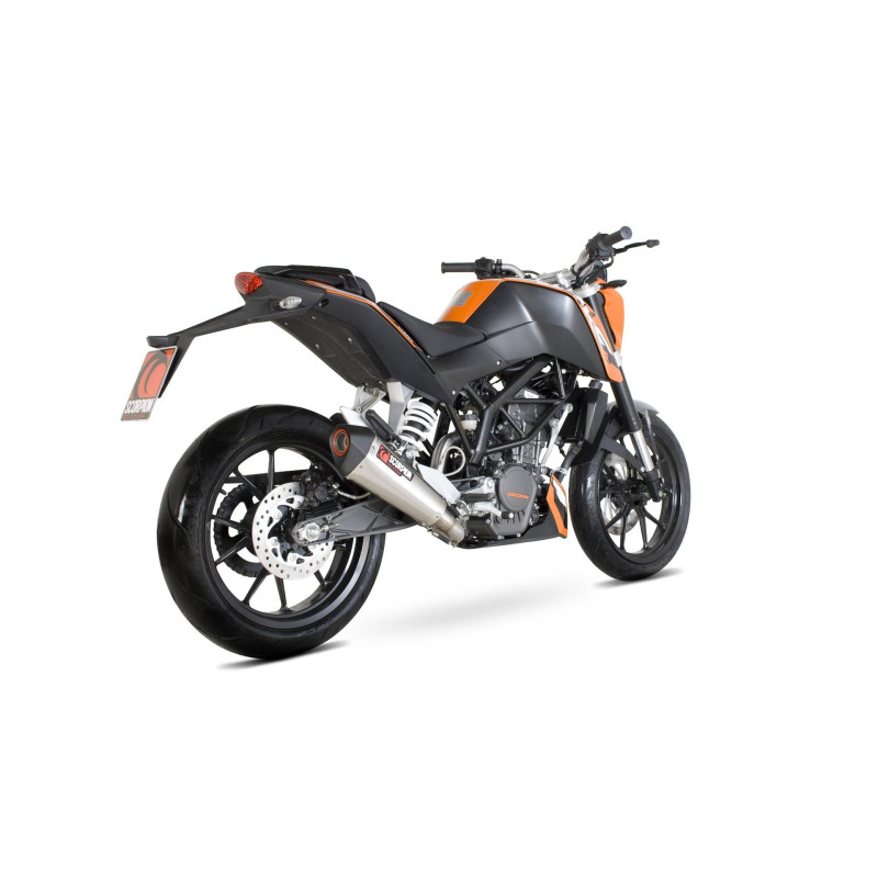 Silenciador Serket Taper Scorpion KTM 125 Duke / 200 Duke 2011 - 2016
