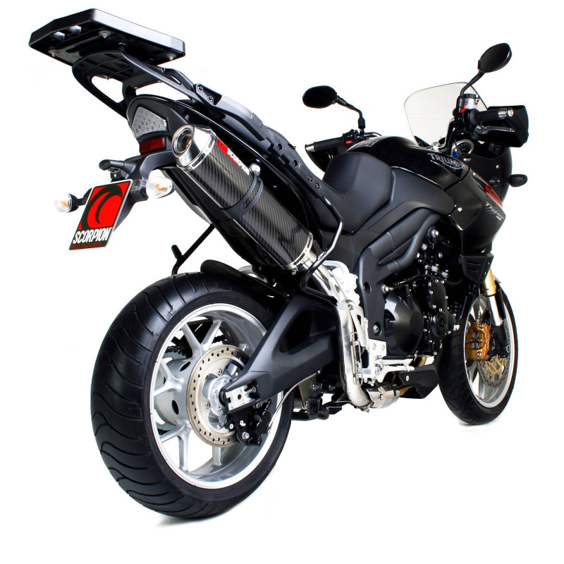 Silenziatore Factory oval Scorpion Triumph Tiger 1050 2007 - 2012