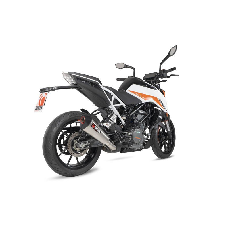 Silenciador Serket Taper Scorpion KTM 390 Duke 2021 - 2022
