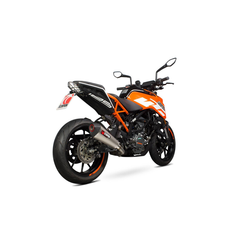 Silenciador Serket Taper Scorpion KTM Duke 125 2017 - 2020