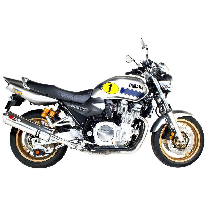 Factory oval Schalldämpfer Scorpion Yamaha XJR1300 2007 - 2016