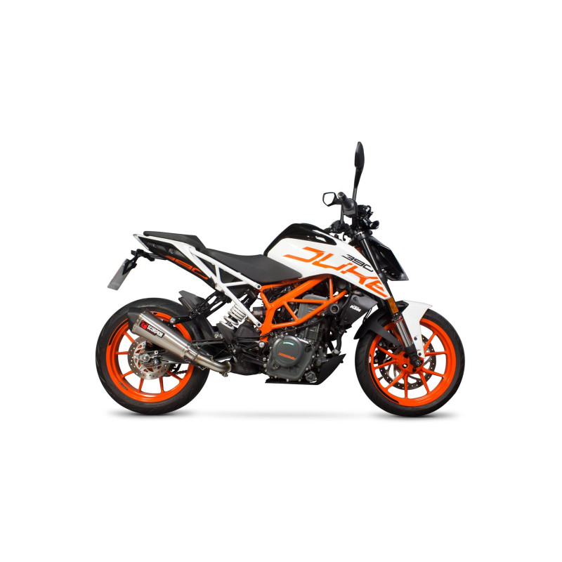 Schalldämpfer Serket Taper Scorpion KTM Duke 390 2017 bis 2020