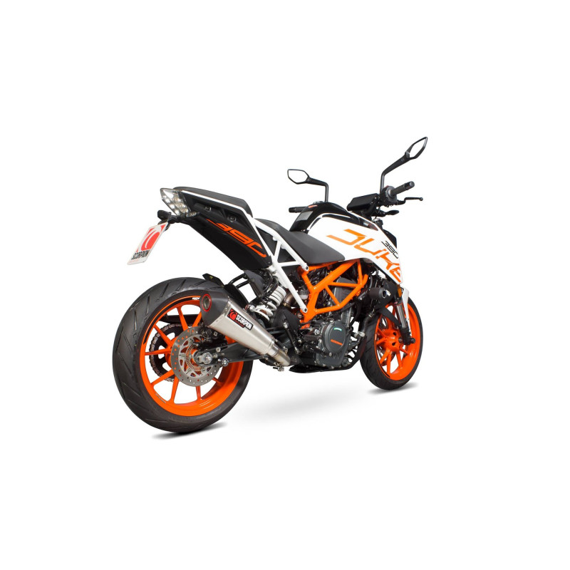 Schalldämpfer Serket Taper Scorpion KTM Duke 390 2017 bis 2020