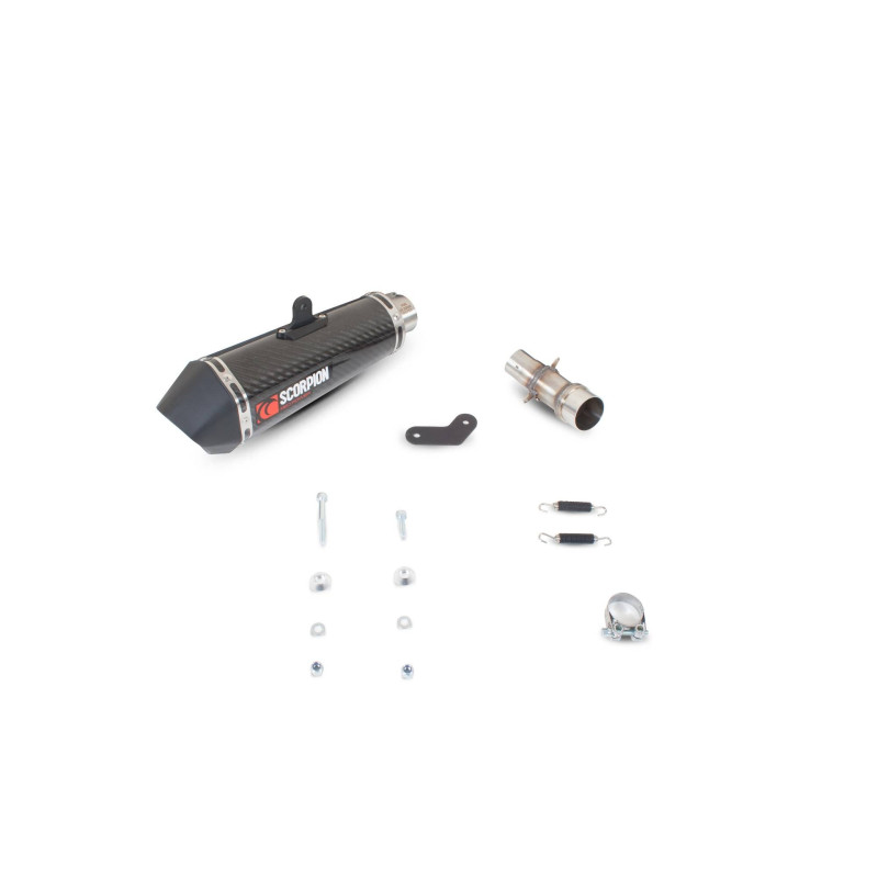 Silenziatore Serket Taper Scorpion Kawasaki Ninja 250R 2008-2012