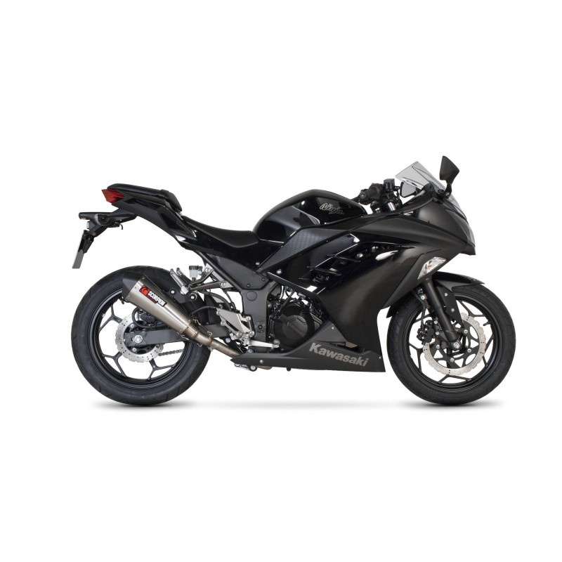 Serket Taper Muffler Scorpion Kawasaki Ninja 300 / Z300 2012 - 2017