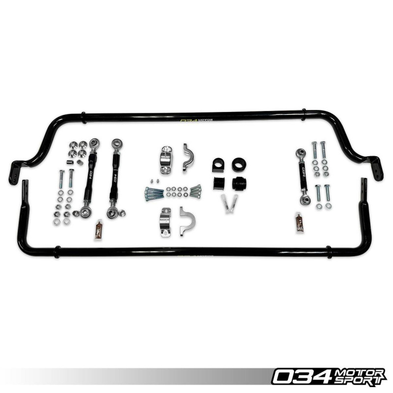 Pack barres stabilisatrices réglables 034Motorsport Dynamic + Audi R8