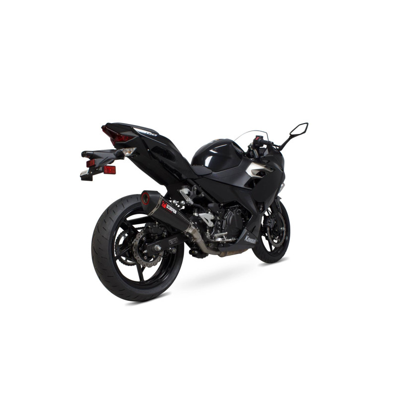 Serket Taper Schalldämpfer Scorpion Kawasaki Ninja 400 2018 - 2020