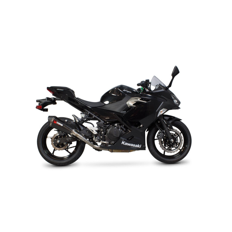 Serket Taper Schalldämpfer Scorpion Kawasaki Ninja 400 2018 - 2020
