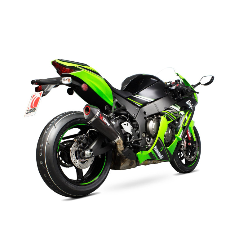 Silenciador Serket Taper Scorpion Kawasaki Ninja ZX-10R / ZX-10RR / ZX-10R SE 2016 - 2020