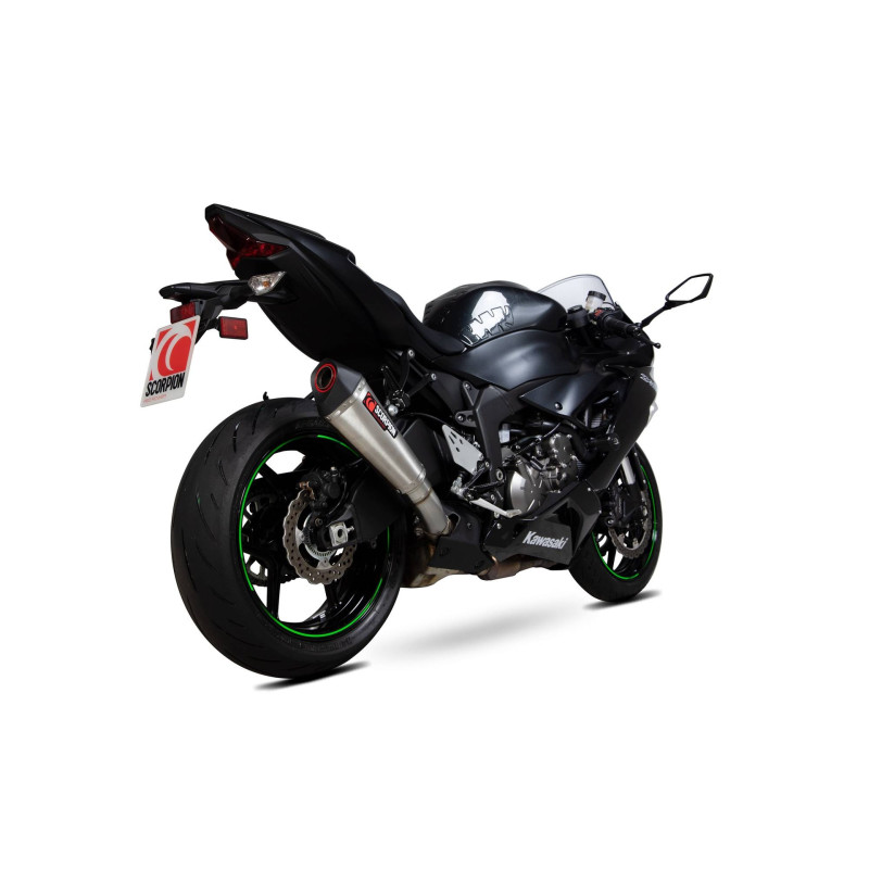 Serket Taper Muffler Scorpion Kawasaki Ninja ZX-6R / Ninja ZX-636 2019 - 2020