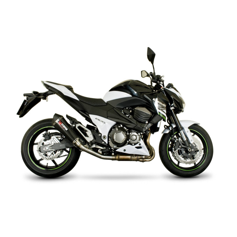 Schalldämpfer Serket Taper Scorpion Kawasaki Z800 2013 - 2016