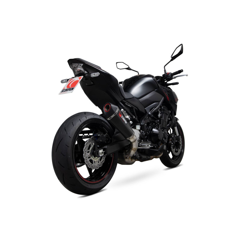 Serket Taper Muffler Scorpion Kawasaki Z900 2020 - 2022