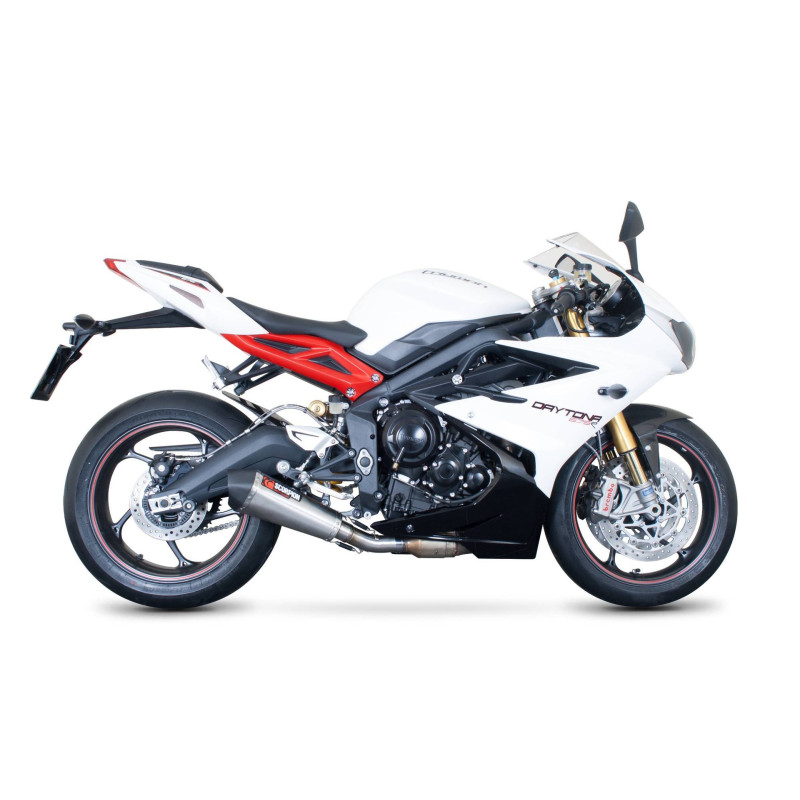 Serket Taper Schalldämpfer Scorpion Triumph Daytona 675 / Daytona 675 R 2013 - 2016