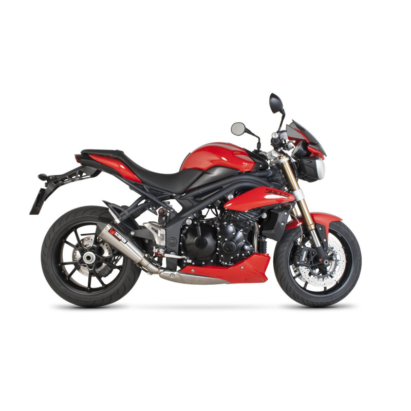 Scorpion Serket Taper Muffler Triumph Speed Triple 1050 2011 - 2015