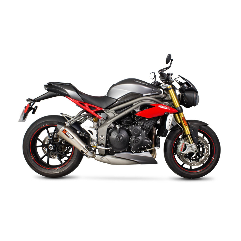 Scorpion Serket Taper Muffler Triumph Speed Triple 1050 R 2016 - 2017