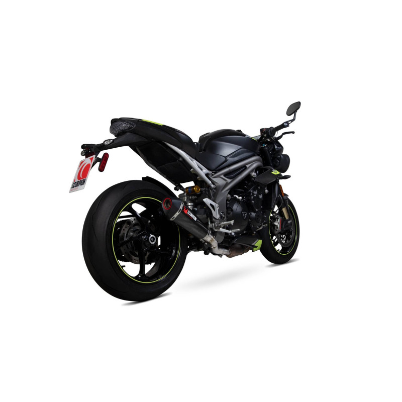 Silenciador Serket Taper Scorpion Triumph Speed Triple R / Speed Triple S / Speed Triple RS 2018 - 2020