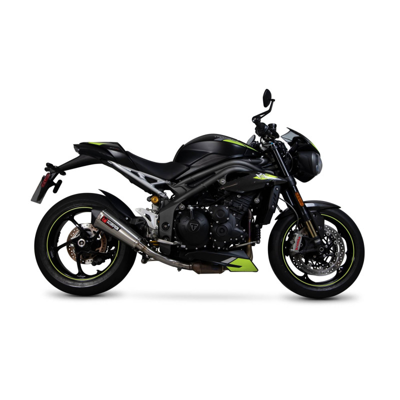 Serket Taper Schalldämpfer Scorpion Triumph Speed Triple R / Speed Triple S / Speed Triple RS 2018 - 2020