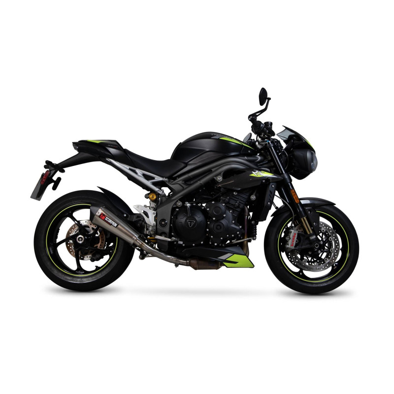 Schalldämpfer Serket Taper Scorpion Triumph Speed Triple R / Speed Triple S / Speed Triple RS 2018 - 2020