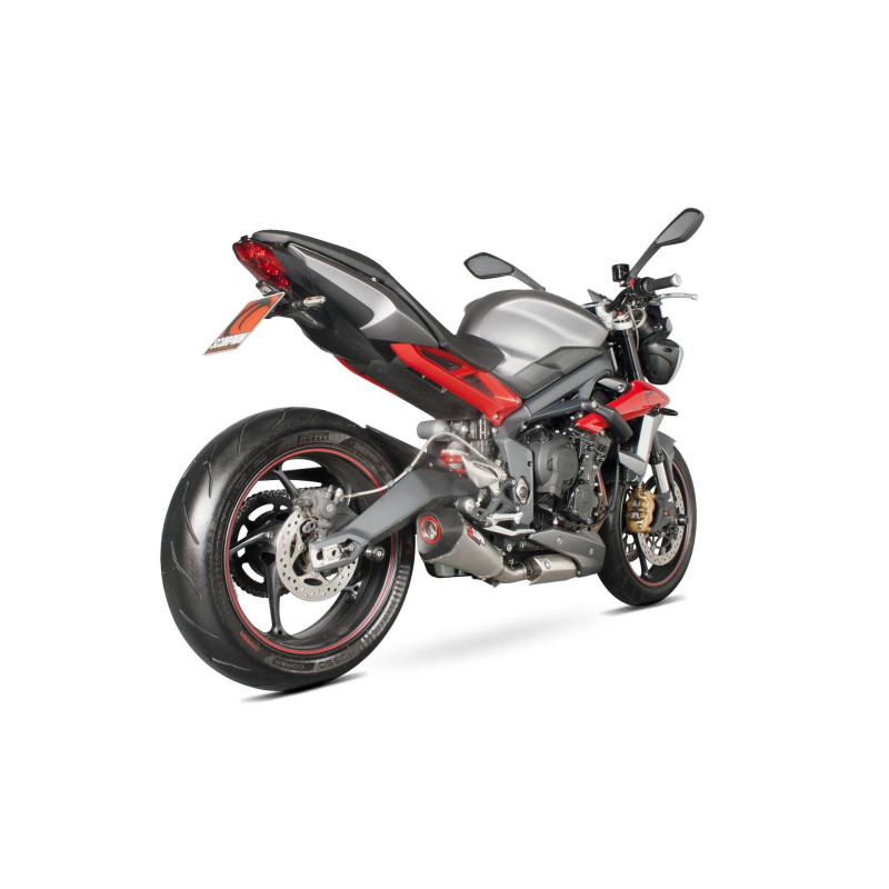 Silenciador Serket Taper Scorpion Triumph Street Triple 675 / Street Triple 675 R 2013 - 2016