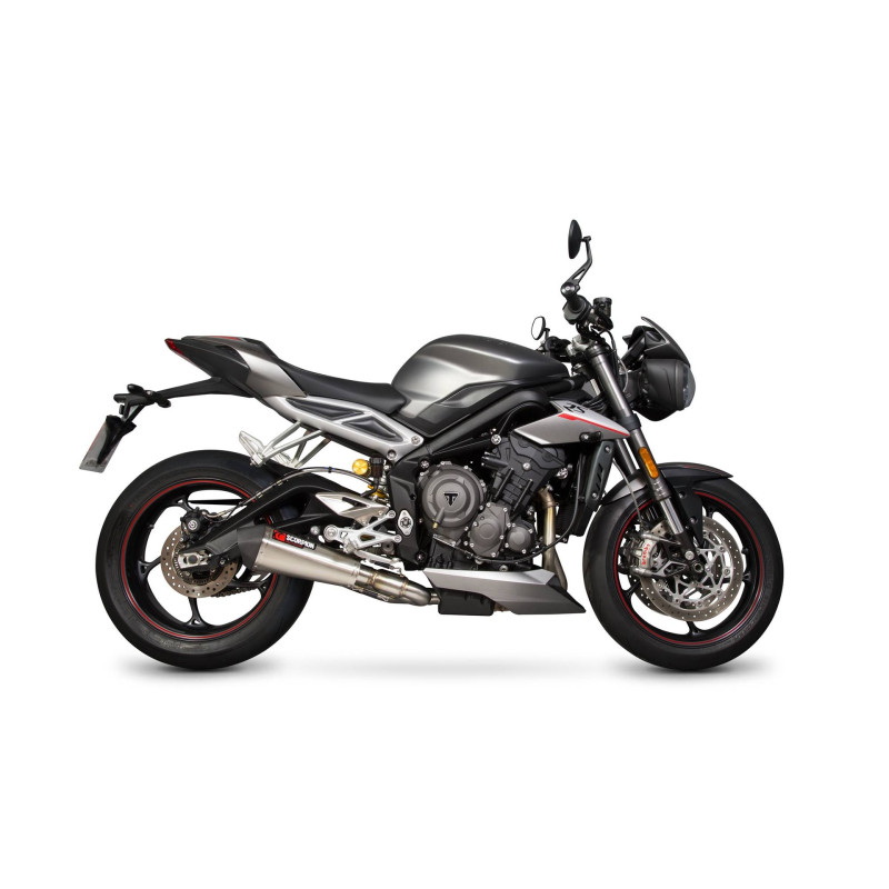 Silenciador Serket Taper Scorpion Triumph Street Triple 765 R/S/RS 2017 - 2019