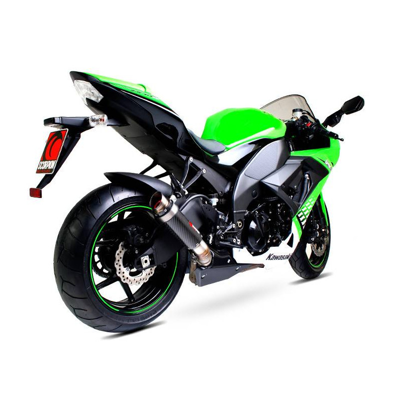 Silenziatore RP1-GP Scorpion Kawasaki Ninja ZX-10R 2008 - 2010