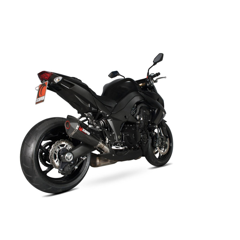 Silenciador Serket Taper, el par. Scorpion Kawasaki Z1000 2010 - 2013