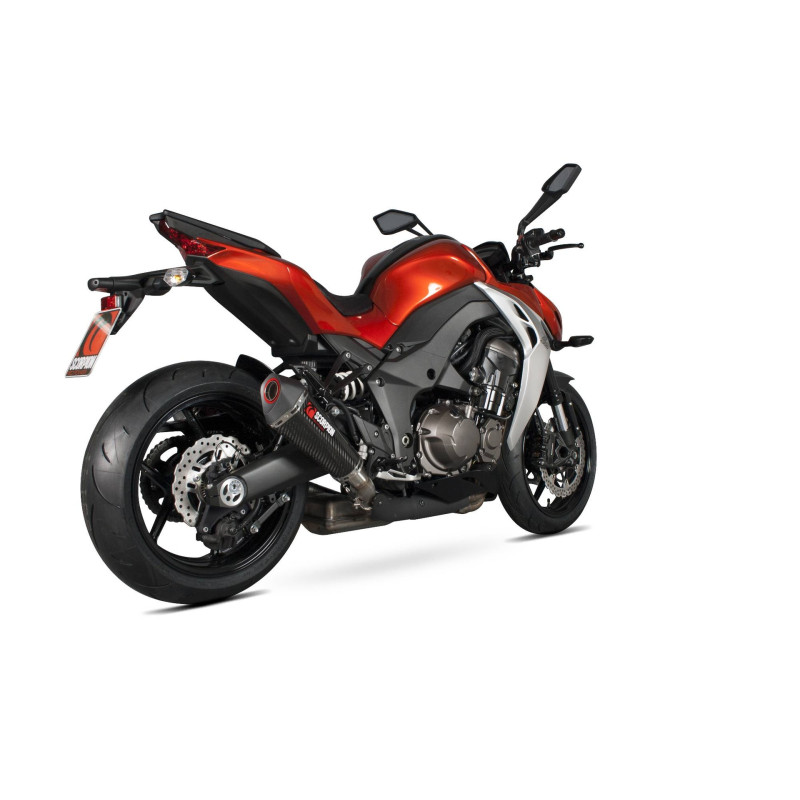 Silenciador Serket Taper, el par. Scorpion Kawasaki Z1000 2014 - 2016