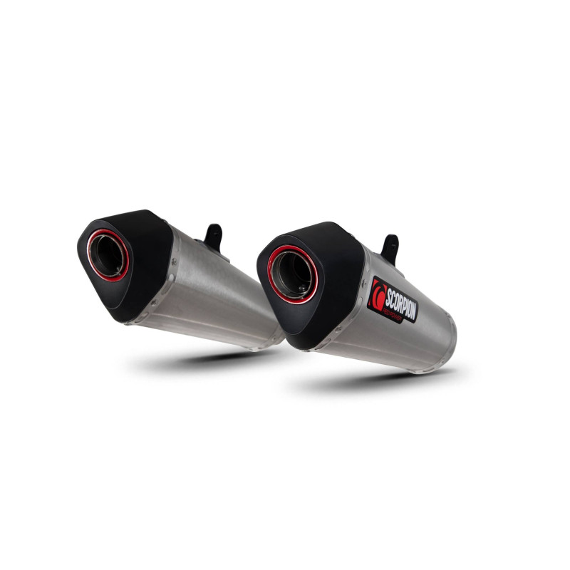 Silenciador Serket Taper, el par. Scorpion Kawasaki Z1000 2017 - 2020