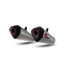 Serket Taper Muffler, Pair. Scorpion Kawasaki Z1000 2017 - 2020