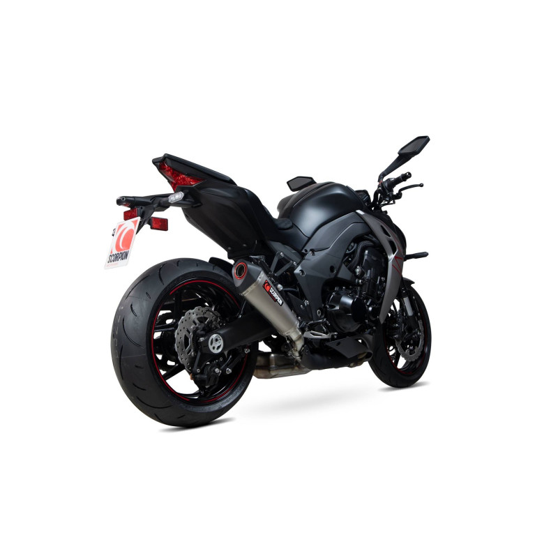 Serket Taper Muffler, Pair. Scorpion Kawasaki Z1000 2017 - 2020