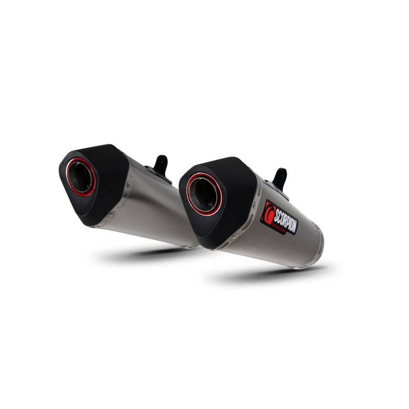 Silenziatore Serket Taper, la coppia. Scorpion Kawasaki Z1000 2017 - 2020