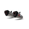 Silenziatore Serket Taper, la coppia. Scorpion Kawasaki Z1000 2017 - 2020
