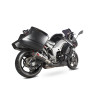 Silenciador Serket Taper, el par. Scorpion Kawasaki Z1000 SX 2014 - 2016