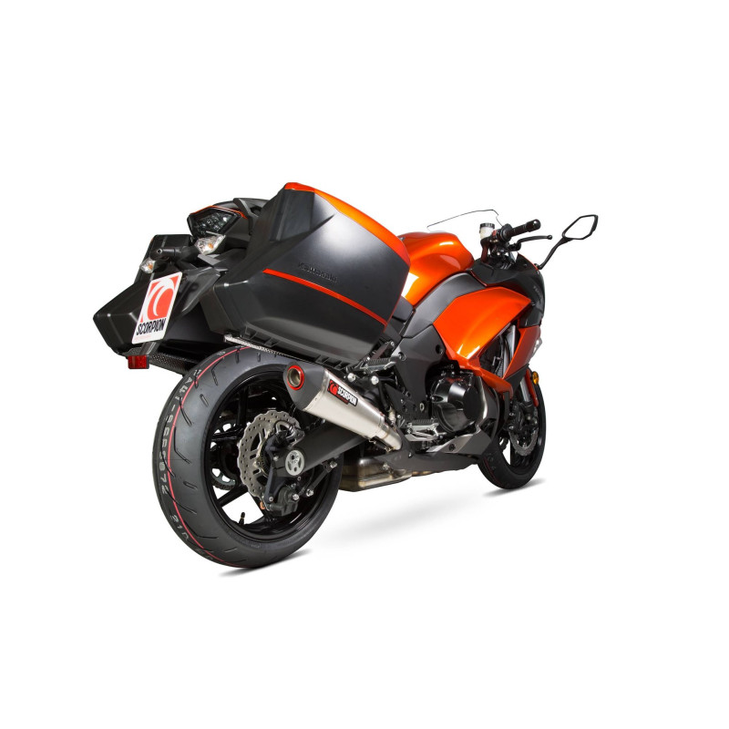 Schalldämpfer Serket Taper, als Paar. Scorpion Kawasaki Z1000 SX 2017 - 2019
