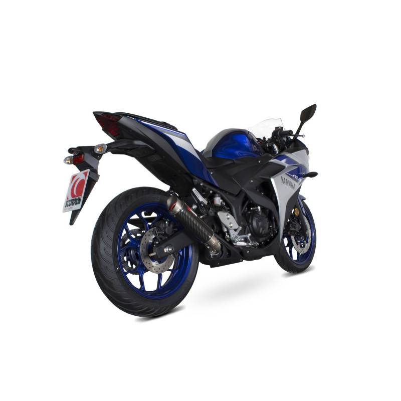 Silenziatore RP1-GP Scorpion Yamaha YZF-R3 2014 - 2020