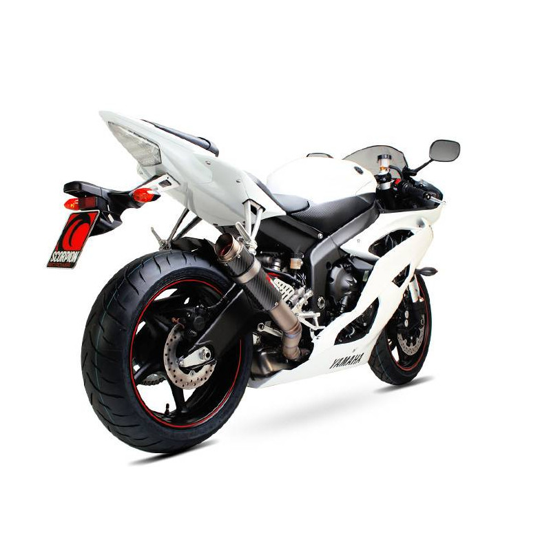 Schalldämpfer RP1-GP Scorpion Yamaha YZF-R6 2006 - 2017