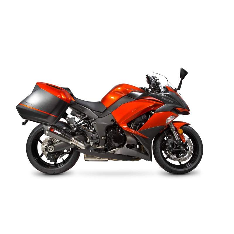 Silenciador Serket Taper, el par. Scorpion Kawasaki Z1000 SX 2017 - 2019