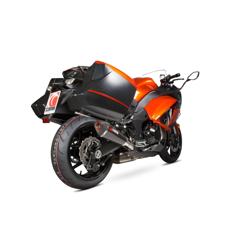 Schalldämpfer Serket Taper, als Paar. Scorpion Kawasaki Z1000 SX 2017 - 2019