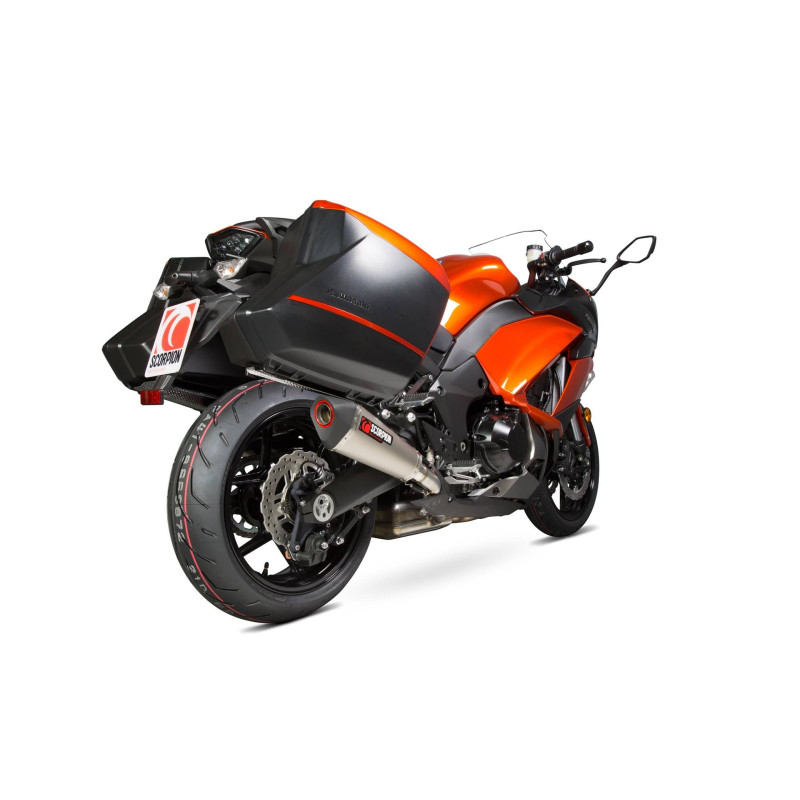 Silenziatore Serket Taper, la coppia. Scorpion Kawasaki Z1000 SX 2017 - 2019
