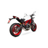 Silenciador Serket Taper. Elimina catalizador Scorpion Ducati Monster 797 / 797 + 2017 - 2020