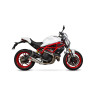 Silenziatore Serket Taper. Elimina catalizzatore Scorpion Ducati Monster 797 / 797 + 2017 - 2020