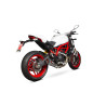 Silenziatore Serket Taper. Elimina catalizzatore Scorpion Ducati Monster 797 / 797 + 2017 - 2020