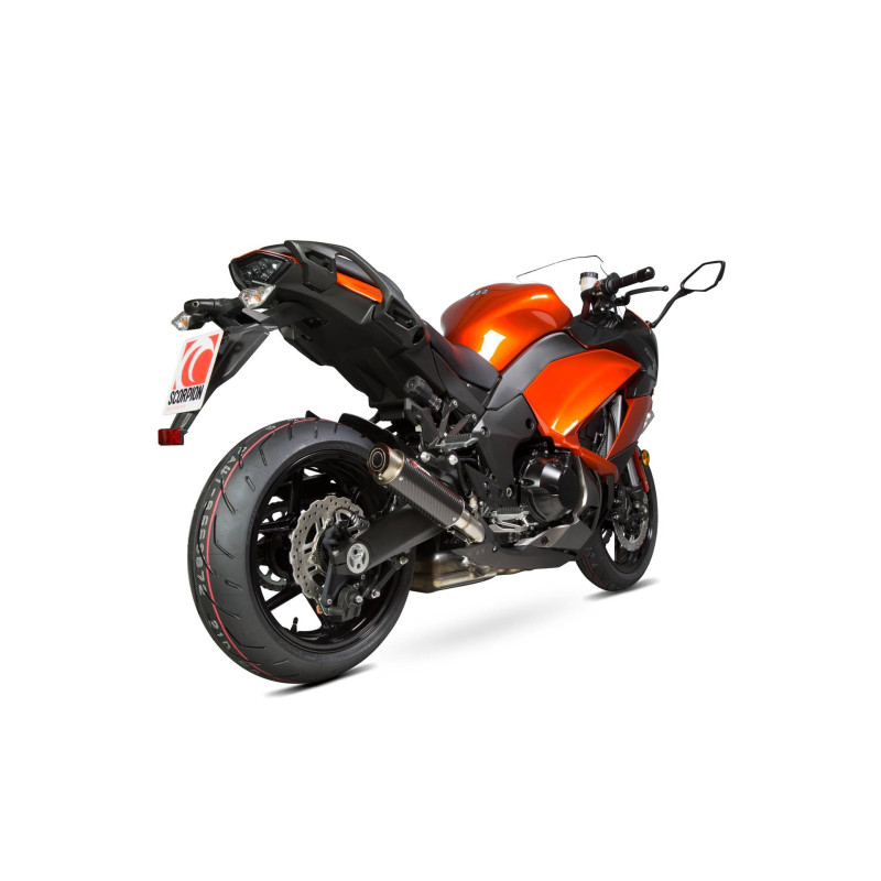 Silenziatore RP1-GP, la coppia. Scorpion Kawasaki Z1000 SX 2014 - 2016