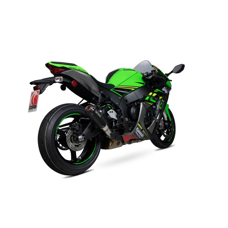 Scorpion Red Power muffler Kawasaki Ninja ZX-10R / ZX-10RR / ZX-10R SE 2016 - 2020
