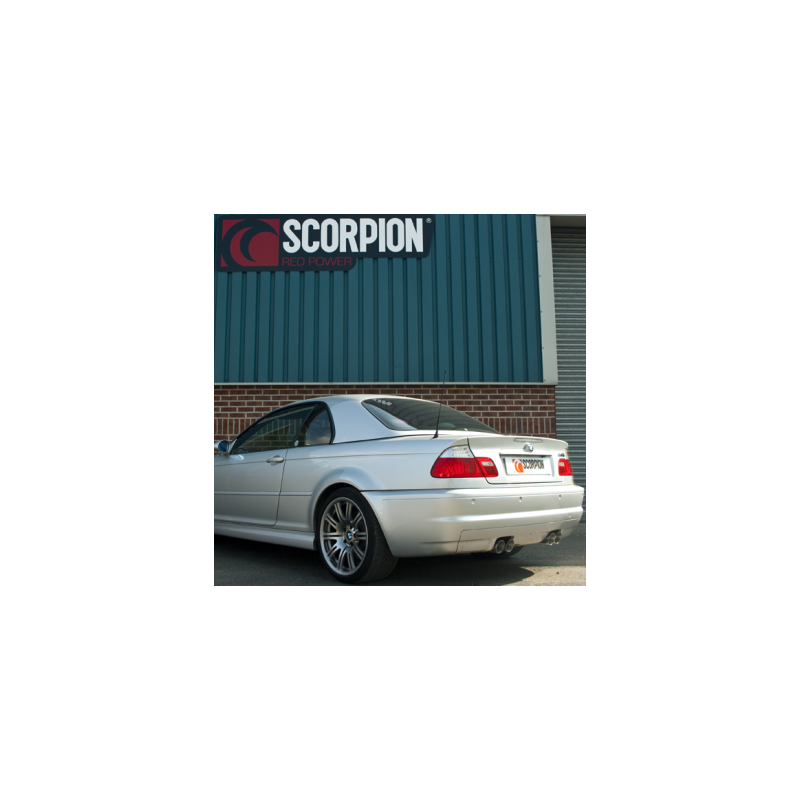 Endschalldämpfer Scorpion BMW M3 E46